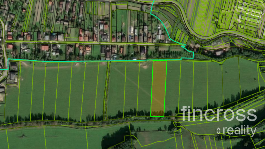 Na predaj veľký slnečný pozemok v tichom prostredí – 5821 m², ideálny na rekreáciu alebo investíciu do budúcnosti