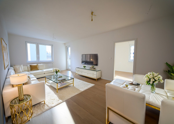 Exkluzívny byt v novostavbe + bonus! Parkovanie, terasa a kuchynská linka v hodnote 23000€!!